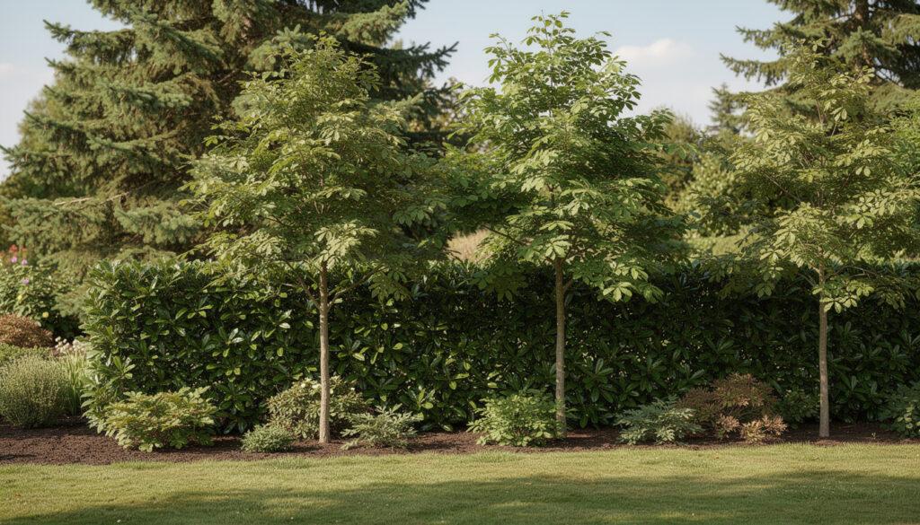 découvrez comment créer une haie brise-vent efficace en choisissant des arbres adaptés pour protéger votre jardin tout en améliorant son esthétique.