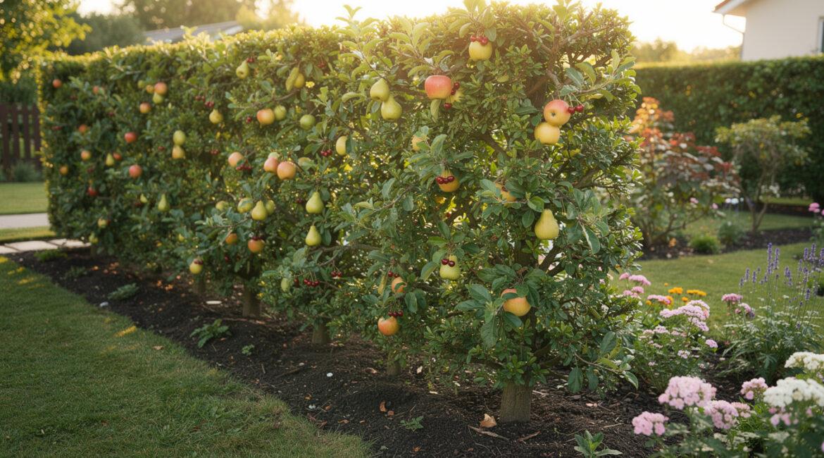 découvrez comment les haies d’arbres fruitiers allient utilité et esthétique pour transformer votre jardin en un espace à la fois décoratif et productif.