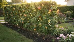 découvrez comment les haies d’arbres fruitiers allient utilité et esthétique pour transformer votre jardin en un espace à la fois décoratif et productif.
